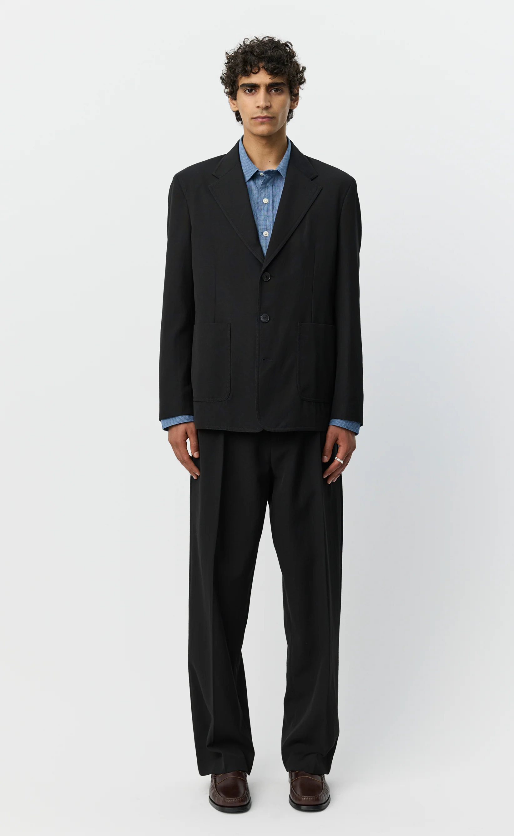 Domain Jacket - Muted Black Cotton - Image 2