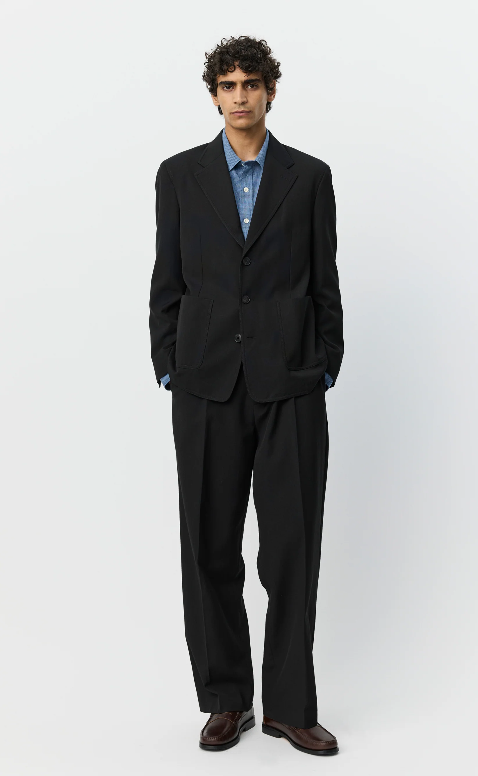 Domain Jacket - Muted Black Cotton - Image 3