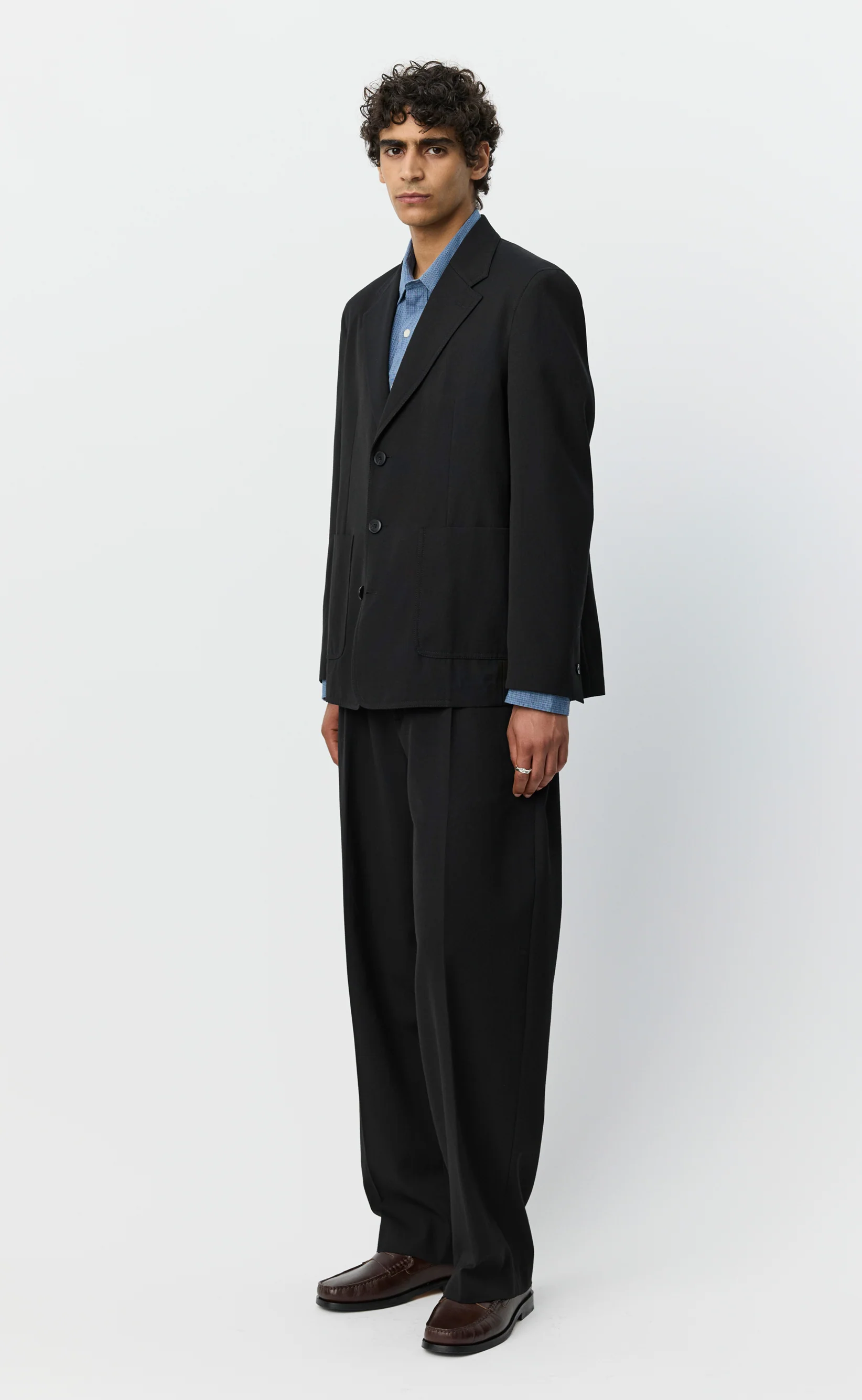Domain Jacket - Muted Black Cotton - Image 4