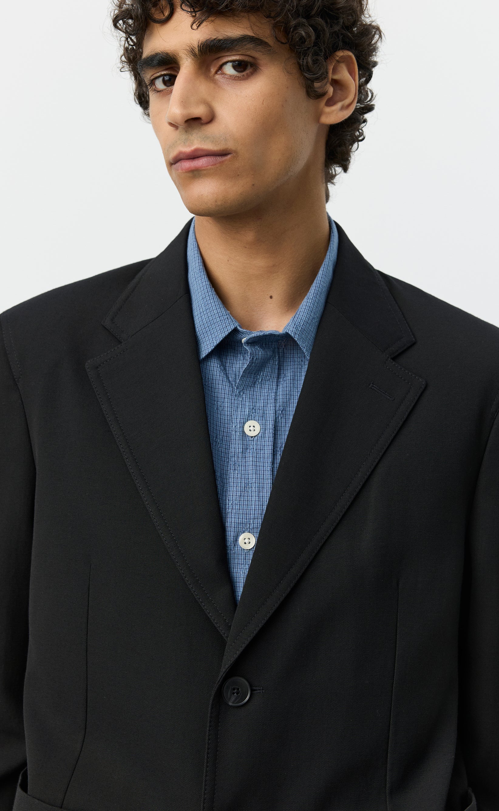 Domain Jacket - Muted Black Cotton - Image 6