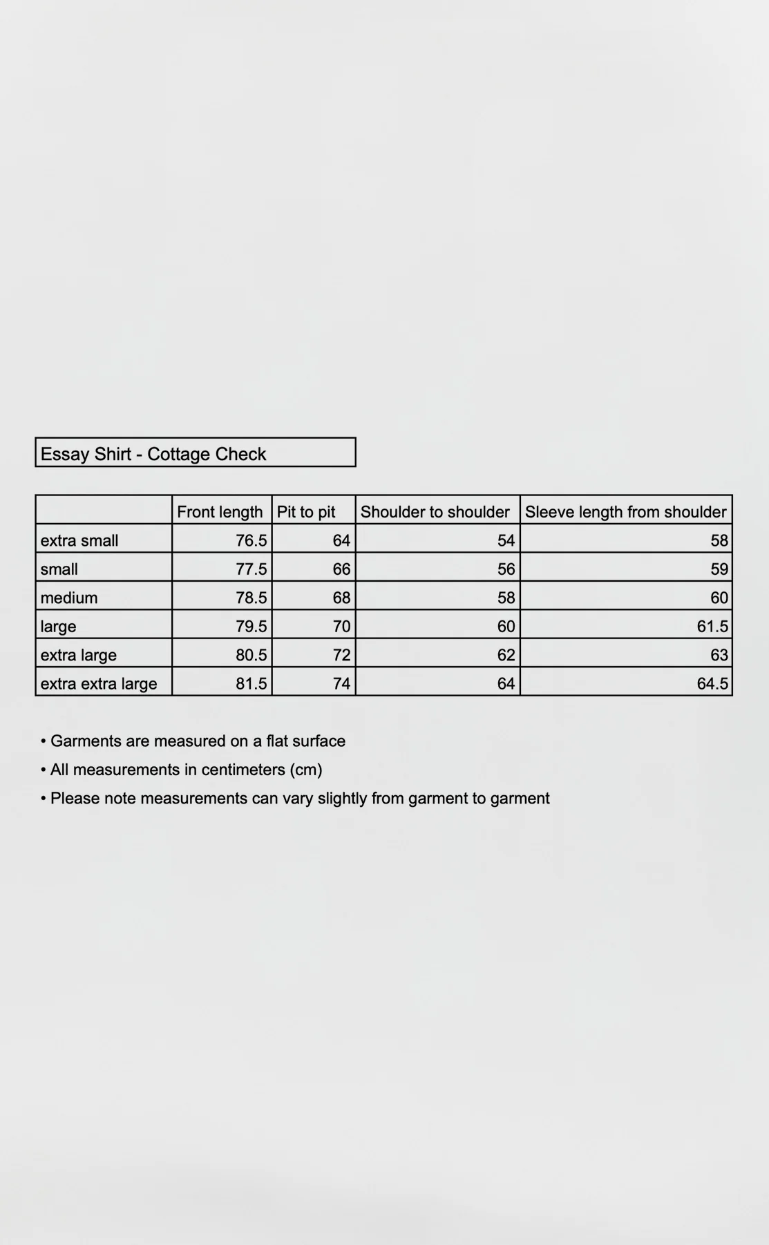 Essay Shirt - Cottage Check - Image 7