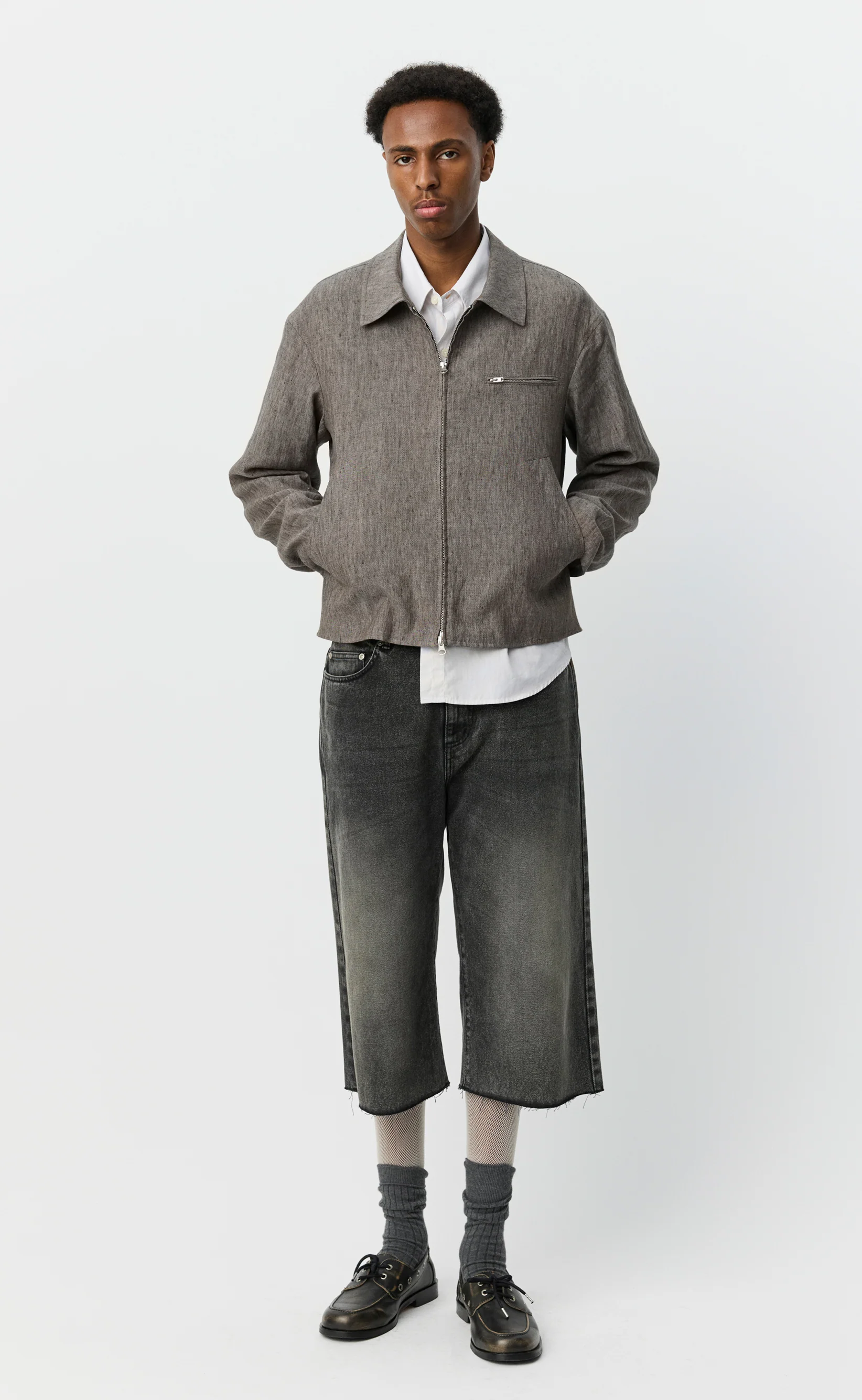 Letter Jacket - Muddy Linen - Image 5