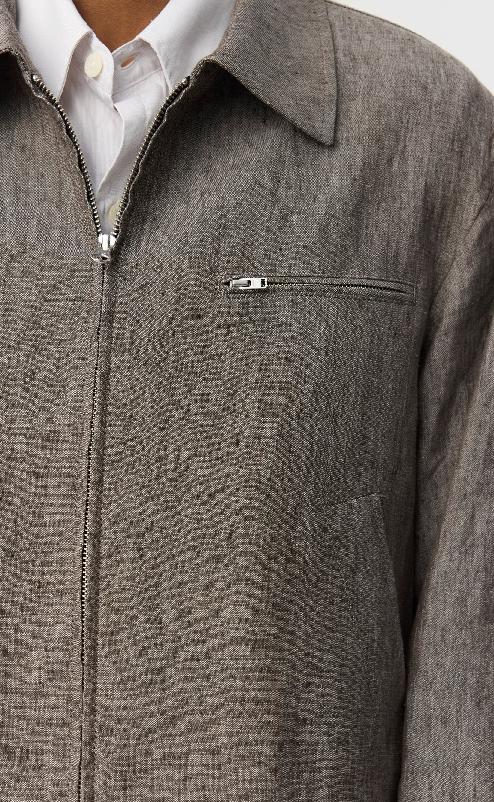 Letter Jacket - Muddy Linen - Image 6