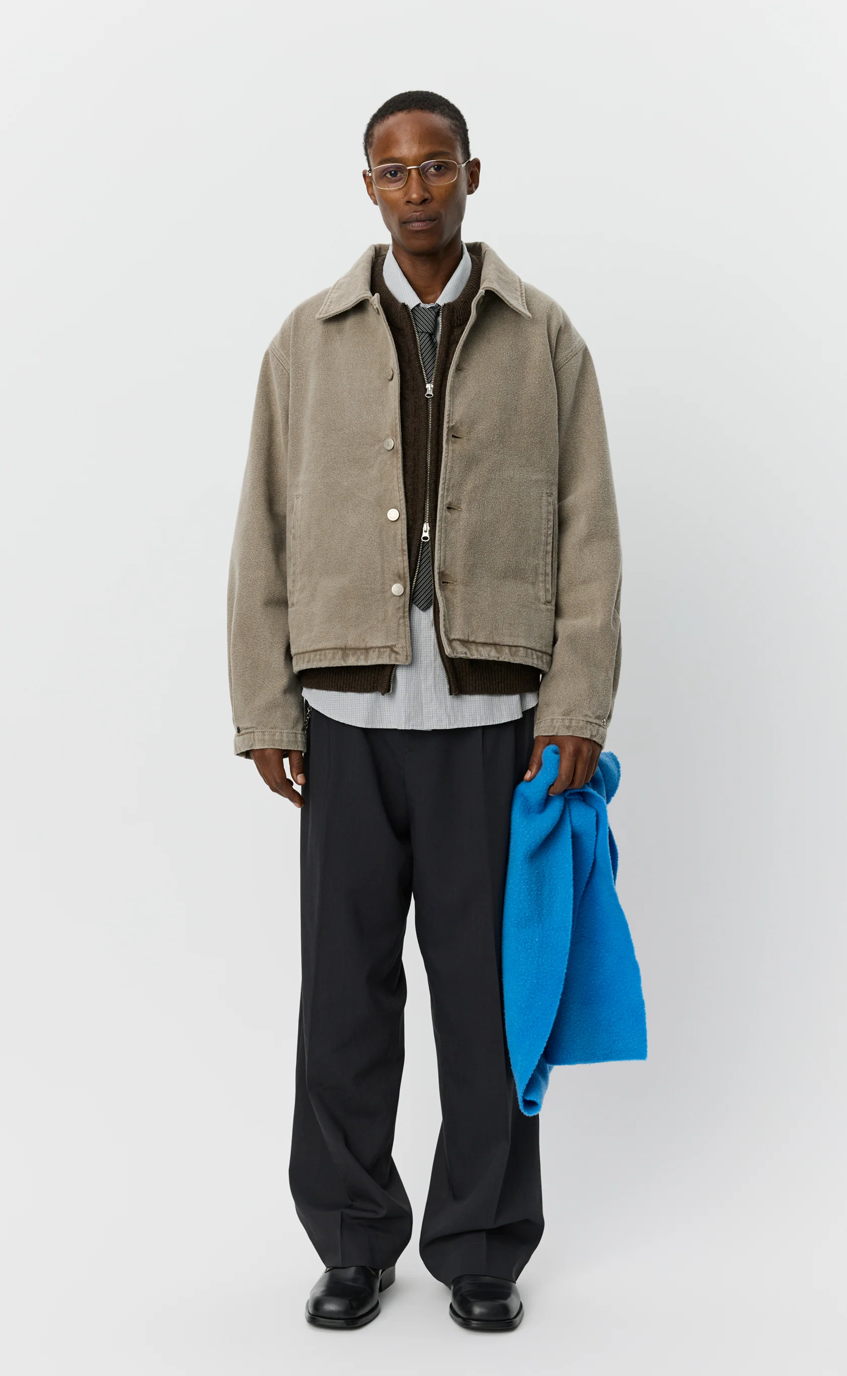 Painters Jacket - Brushed Mudstone - Image 3