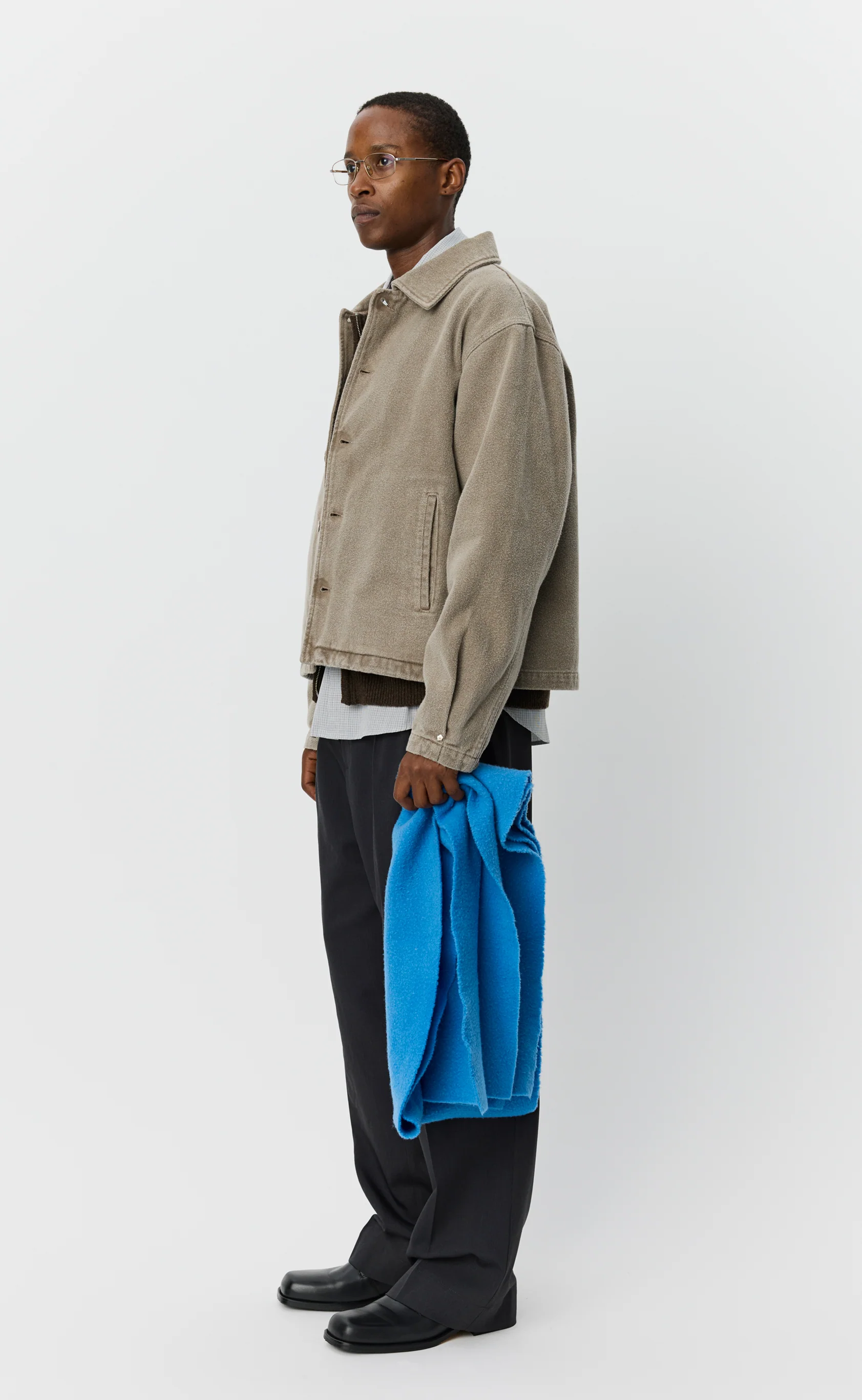 Painters Jacket - Brushed Mudstone - Image 4