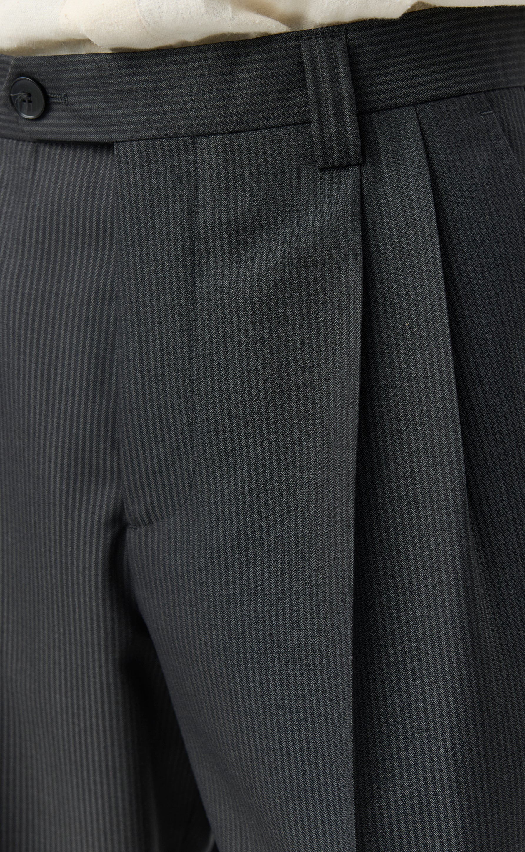 Classic Trousers - Dark Grey Stripe - Image 5
