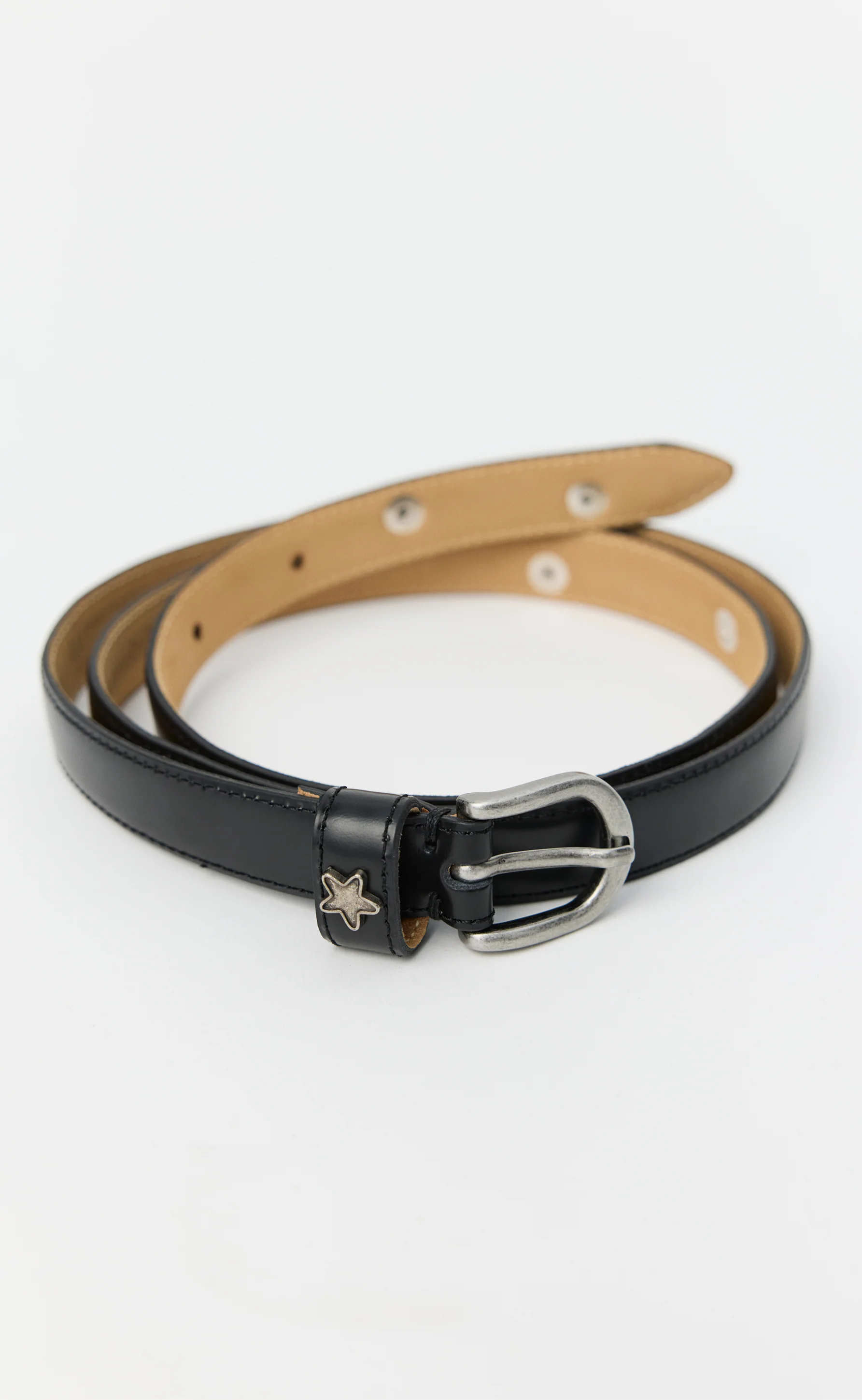 Purpose Belt - Star Rivet Black Polido - Image 3