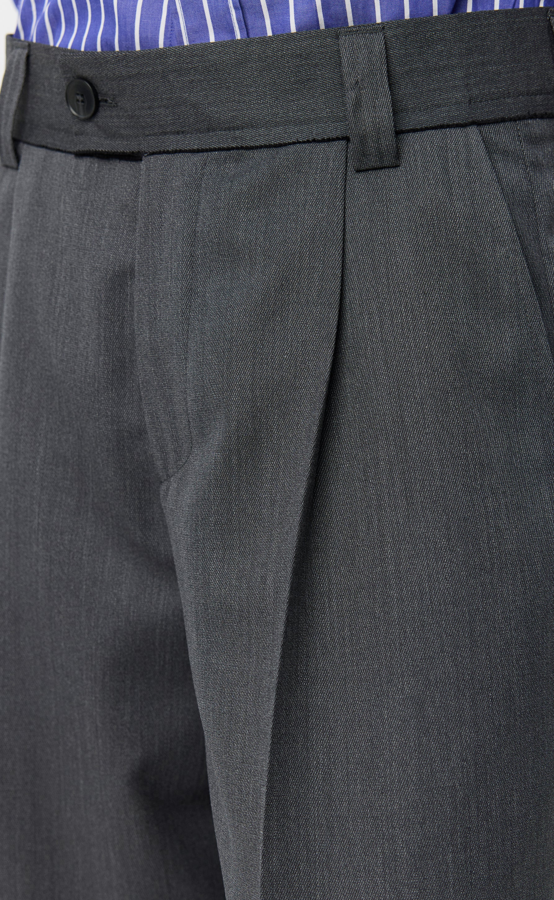 Patch Trousers - Vintage Grey - Image 4