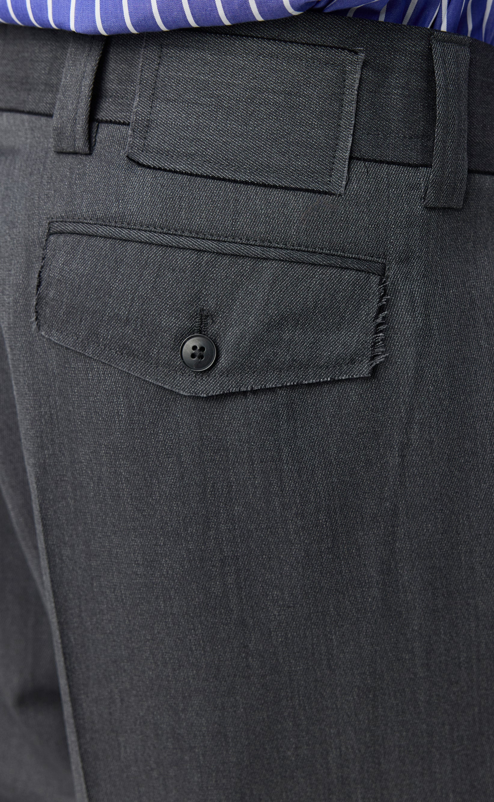 Patch Trousers - Vintage Grey - Image 5