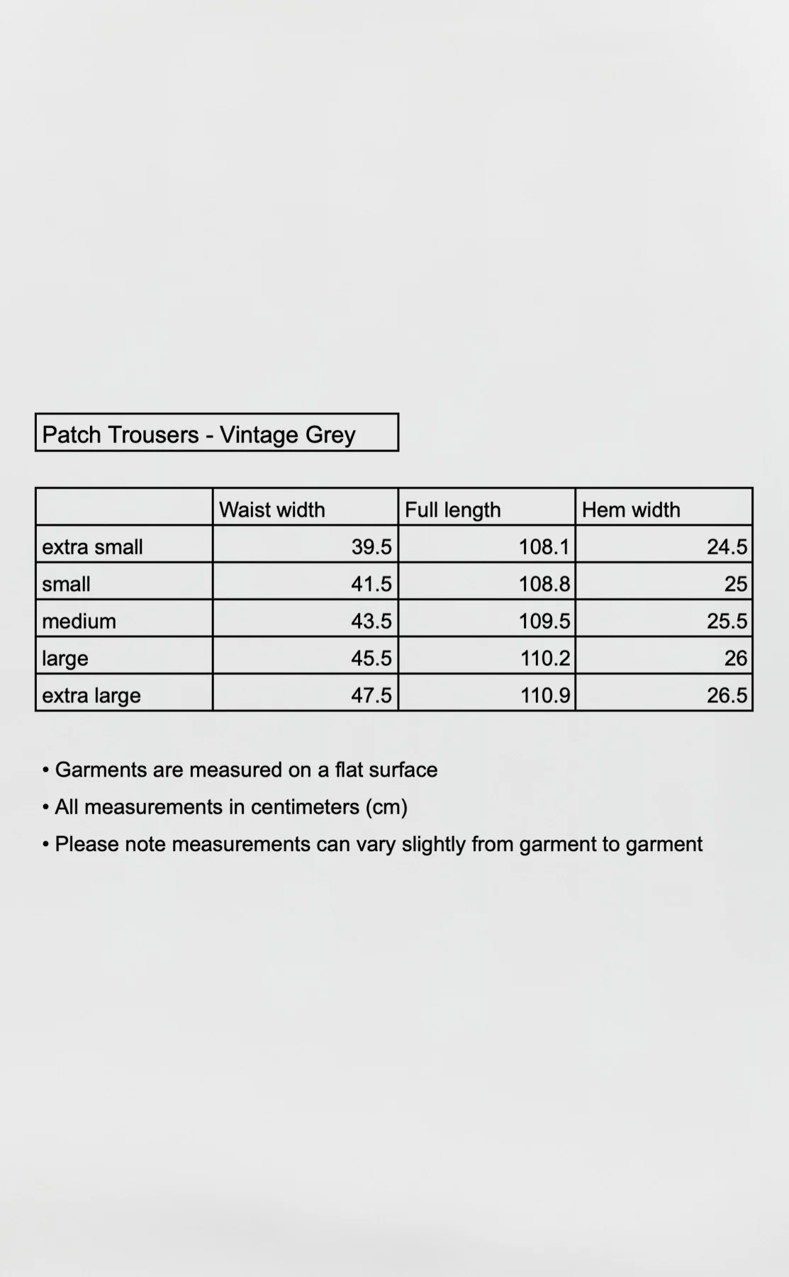 Patch Trousers - Vintage Grey - Image 6